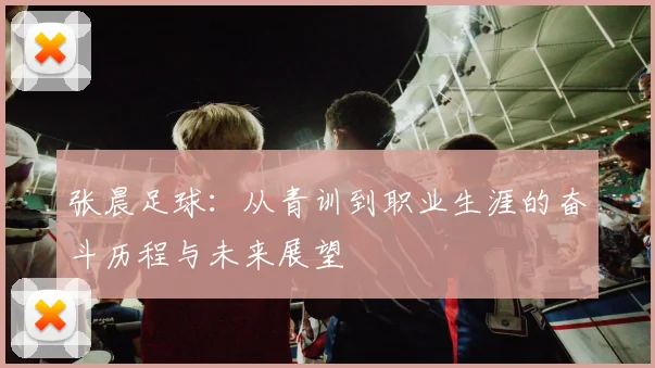 张晨足球：从青训到职业生涯的奋斗历程与未来展望